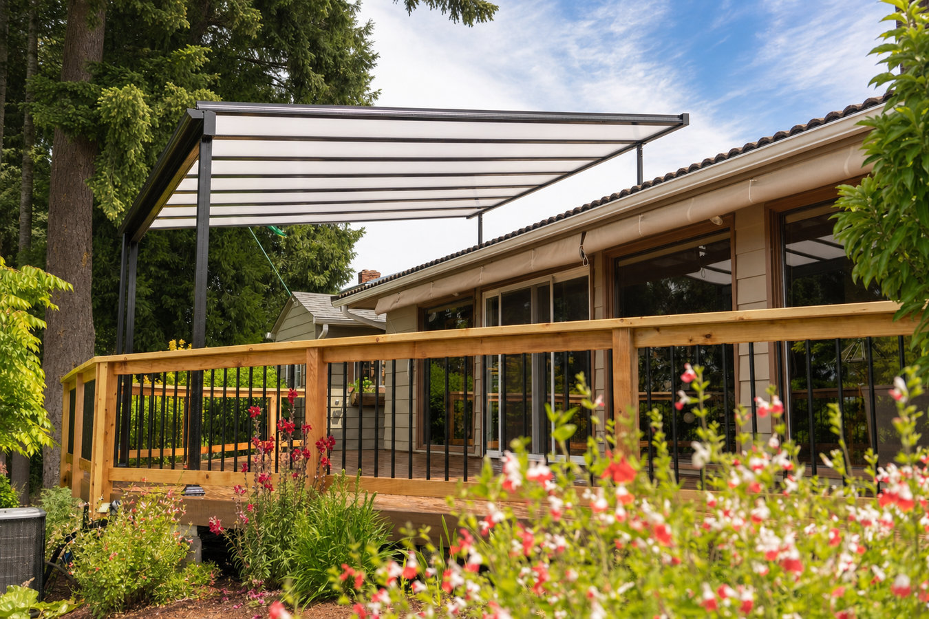 Covered decks and patio covers